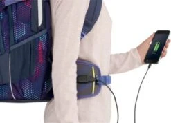 Coocazoo Hüftgurt TecCheck Mit Integriertem Power-Pack, Violet -Coocazoo Schule Verkäufe 13086921 03