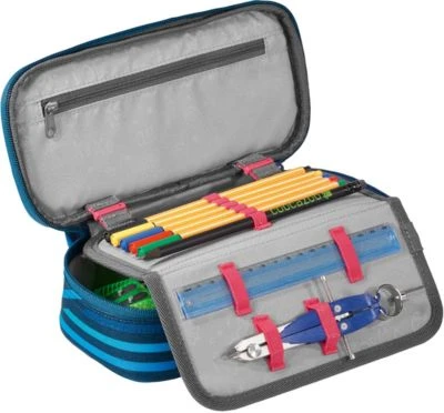 Coocazoo Etuibox PencilDenzel Zebra Stripe Blue 2 Coocazoo Etuibox PencilDenzel Zebra Stripe Blue – Bild 2