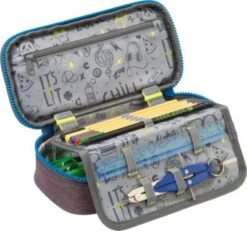 Coocazoo Etuibox PencilDenzel MixedMelange Blue Camou -Coocazoo Schule Verkäufe 14785027 03