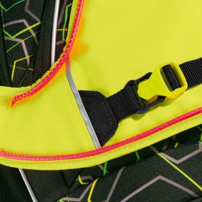 Coocazoo LED Pull-Over Regenschutz NEON GuardPart Gelb 3 Coocazoo LED Pull-Over Regenschutz NEON GuardPart Gelb – Bild 3