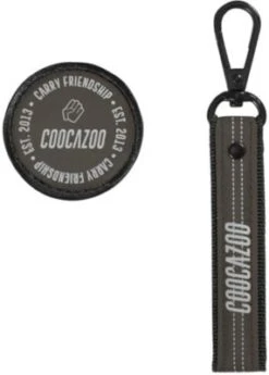Coocazoo Rucksackhänger COLOUR-UP Reflective Silver, 2-tlg.