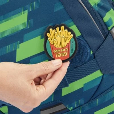 Coocazoo Schulrucksack MATE Lime Stripe (2023) 4 Coocazoo Schulrucksack MATE Lime Stripe (2023) – Bild 4