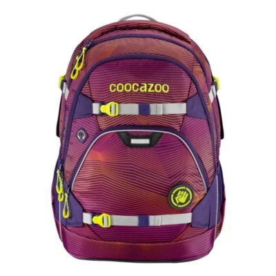 Coocazoo Schulrucksack-Set Schulrucksack-Set „Soniclights Purple“, 3-teilig 2 Coocazoo Schulrucksack-Set Schulrucksack-Set „Soniclights Purple“, 3-teilig – Bild 2