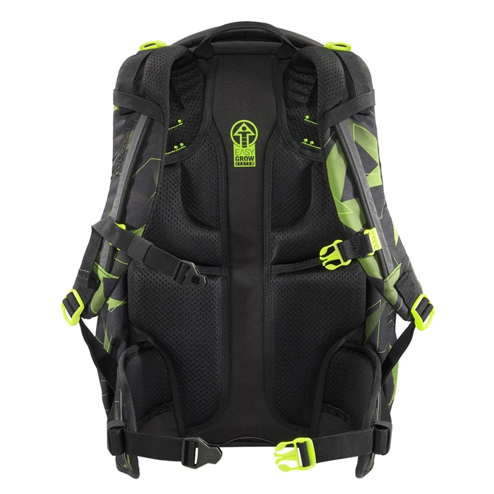 Schulrucksack Coocazoo MATE, Lime Flash, AGR-Zertifikat 2 Schulrucksack Coocazoo MATE, Lime Flash, AGR-Zertifikat – Bild 2