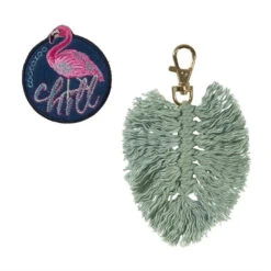COLOUR UP-Set Coocazoo Flamingo: Anhänger & Patch