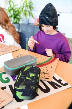 Schlampermäppchen Coocazoo, Lime Flash -Coocazoo Schule Verkäufe 72942