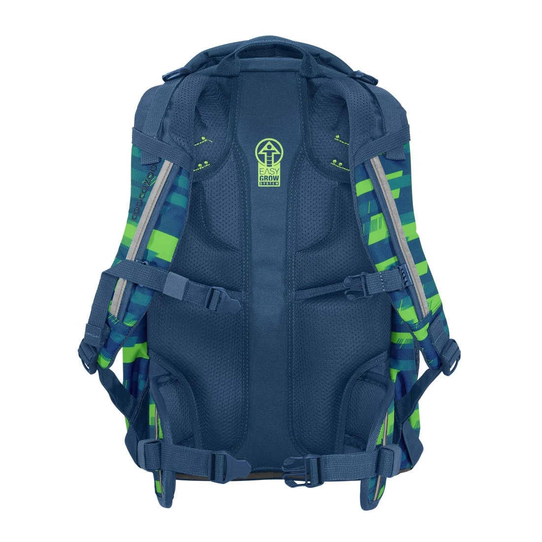 Schulrucksack Coocazoo MATE, Lime Stripe, AGR-Zertifikat 2 Schulrucksack Coocazoo MATE, Lime Stripe, AGR-Zertifikat – Bild 2