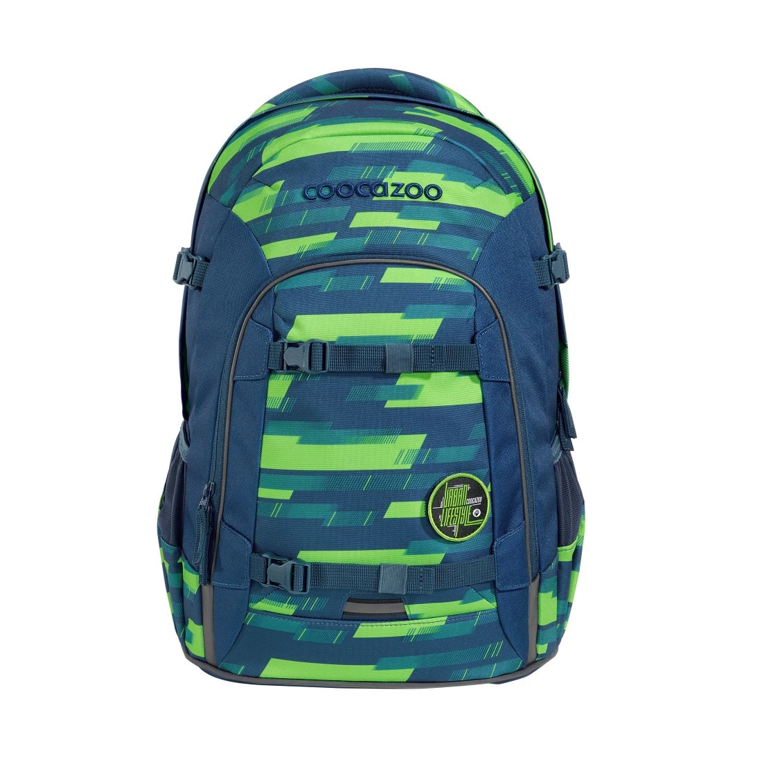 Schulrucksack Coocazoo JOKER, Lime Stripe, AGR-Zertifikat 1 Schulrucksack Coocazoo JOKER, Lime Stripe, AGR-Zertifikat