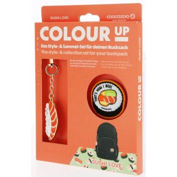 COLOUR UP-Set Coocazoo Sushi Love: Anhänger & Patch 5 COLOUR UP-Set Coocazoo Sushi Love: Anhänger & Patch – Bild 5