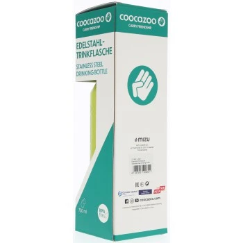 Edelstahl-Trinkflasche Coocazoo, Lime 3 Edelstahl-Trinkflasche Coocazoo, Lime – Bild 3