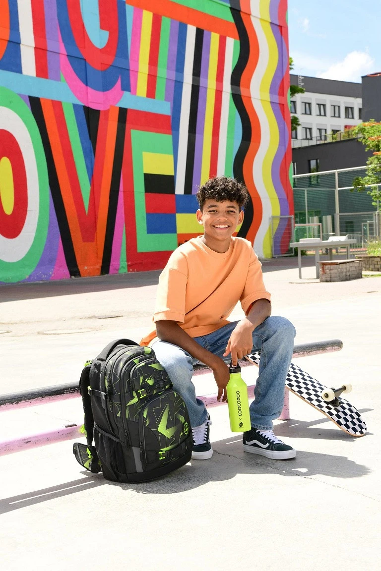 Edelstahl-Trinkflasche Coocazoo, Lime 5 Edelstahl-Trinkflasche Coocazoo, Lime – Bild 5