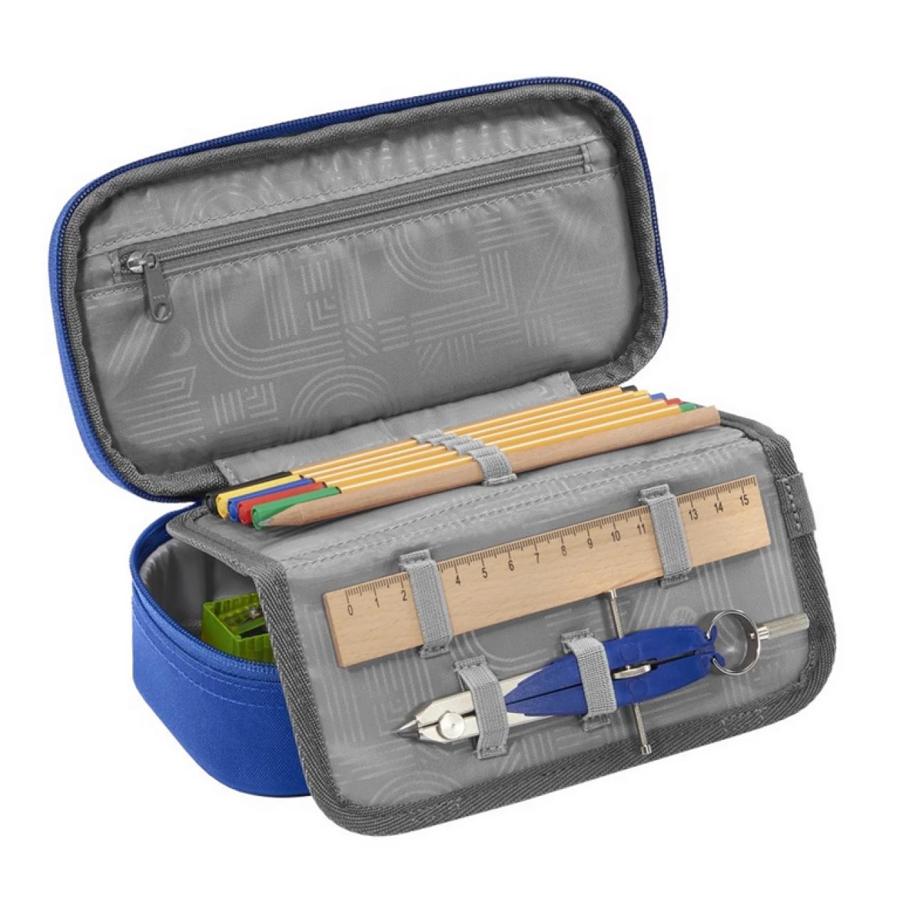 Coocazoo 211510 Schlampermäppchen, All Blue 2 Coocazoo 211510 Schlampermäppchen, All Blue – Bild 2