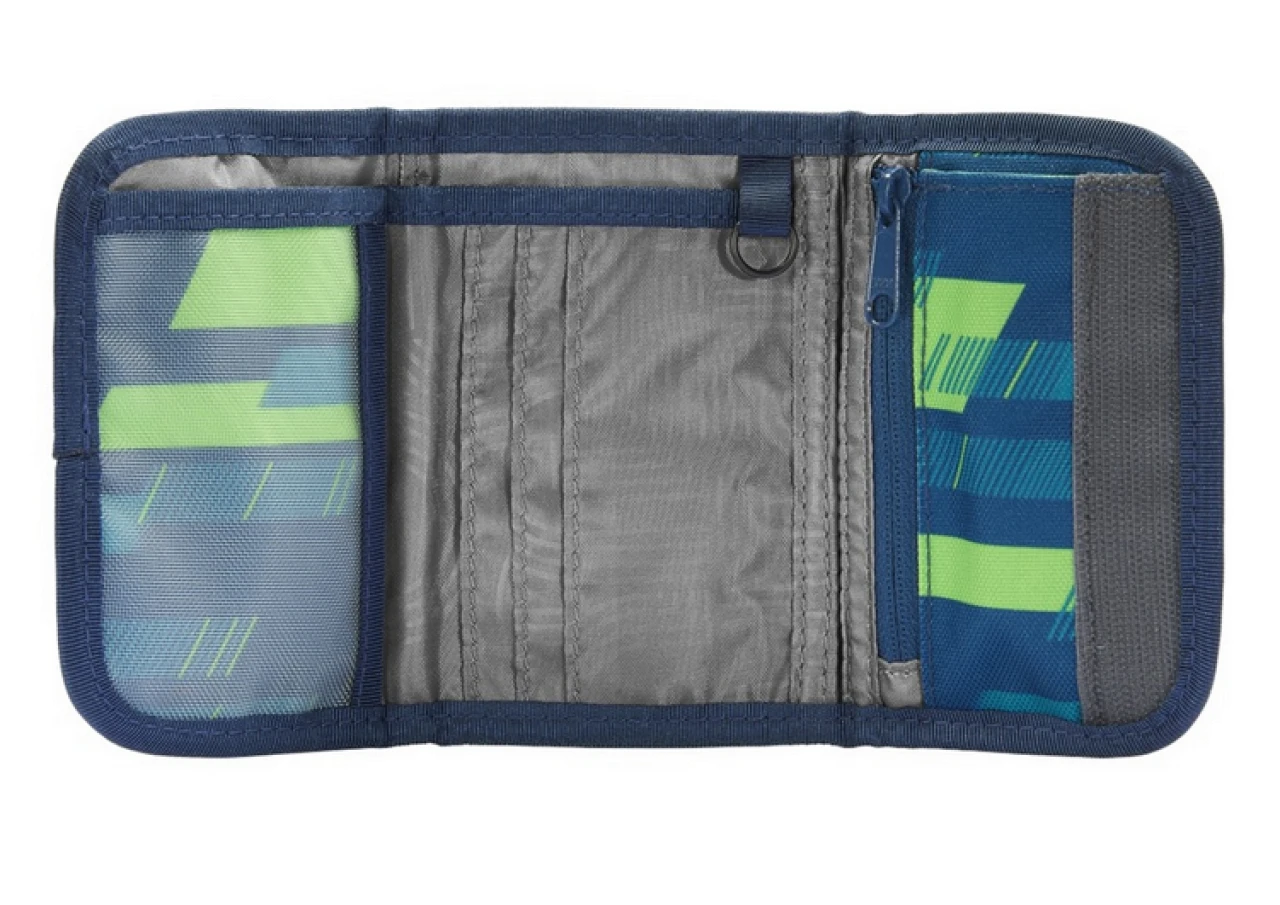 Coocazoo 211544 Geldbörse, Lime Stripe 2 Coocazoo 211544 Geldbörse, Lime Stripe – Bild 2