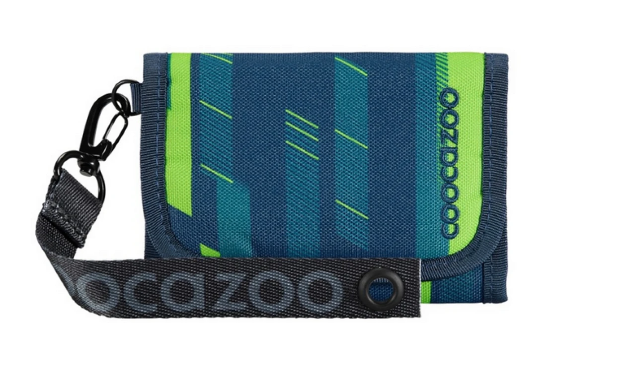 Coocazoo 211544 Geldbörse, Lime Stripe 1 Coocazoo 211544 Geldbörse, Lime Stripe